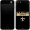 NFL New Orleans Saints Black Performance Series iPhone 8 Skin