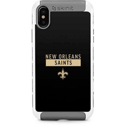 NFL New Orleans Saints Black Performance Series iPhone Cases