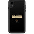 NFL New Orleans Saints Black Performance Series iPhone Cases