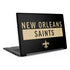 NFL New Orleans Saints Black Performance Series Dell Latitude Skin