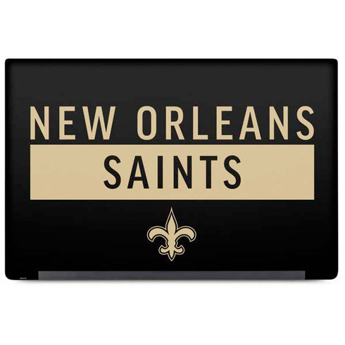 NFL New Orleans Saints Black Performance Series Dell Latitude Skin