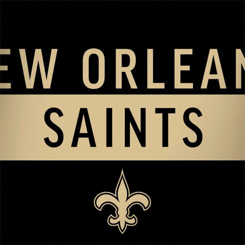 NFL New Orleans Saints Black Performance Series Dell Latitude Skin