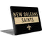 NFL New Orleans Saints Black Performance Series Apple MacBook Air Skin