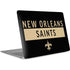 NFL New Orleans Saints Black Performance Series Apple MacBook Air Skin