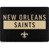 NFL New Orleans Saints Black Performance Series Apple MacBook Pro 14-inch Skin