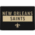 NFL New Orleans Saints Black Performance Series MacBook Skins