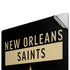 NFL New Orleans Saints Black Performance Series Apple MacBook Pro 16-inch Skin