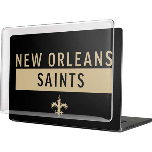 NFL New Orleans Saints Black Performance Series MacBook Cases
