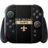NFL New Orleans Saints Black Performance Series Nintendo Switch 2 (2025) with Joy-Con Skin