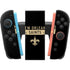 NFL New Orleans Saints Black Performance Series Nintendo Switch 2 (2025) Joy-Con Controller Skin