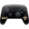 NFL New Orleans Saints Black Performance Series Nintendo Skins