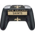 NFL New Orleans Saints Black Performance Series Nintendo Switch 2 (2025) Pro Controller Skin