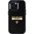 NFL New Orleans Saints Black Performance Series Otterbox Defender iPhone Skin