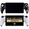 NFL New Orleans Saints Black Performance Series PlayStation Portal Remote Player Skin