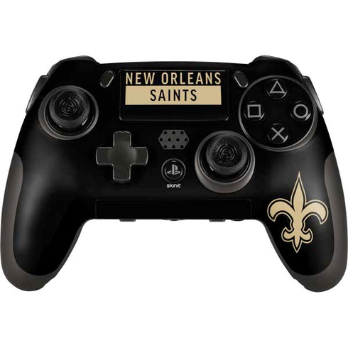 NFL New Orleans Saints Black Performance Series PlayStation Scuf Vantage 2 Controller Skin