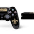 NFL New Orleans Saints Black Performance Series PS4 Console and Controller Bundle Skin