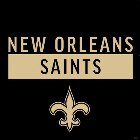 NFL New Orleans Saints Black Performance Series PS4 Console and Controller Bundle Skin