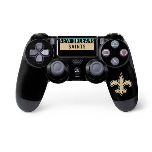 NFL New Orleans Saints Black Performance Series PlayStation PS4 Skins