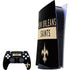 NFL New Orleans Saints Black Performance Series PlayStation PS5 Skins