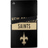 NFL New Orleans Saints Black Performance Series PS5 Pro Console Skin