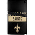NFL New Orleans Saints Black Performance Series PS5 Pro Console Skin