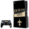 NFL New Orleans Saints Black Performance Series PS5 Pro Disk Bundle Skin
