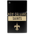 NFL New Orleans Saints Black Performance Series PS5 Slim Digital Edition Console Skin