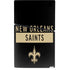 NFL New Orleans Saints Black Performance Series PS5 Slim Digital Edition Console Skin
