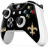 NFL New Orleans Saints Black Performance Series Xbox One S All-Digital Edition Bundle Skin