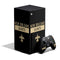 NFL New Orleans Saints Black Performance Series XBox Series X Digital Edition Bundle Skin