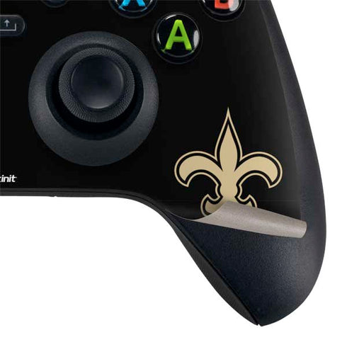 NFL New Orleans Saints Black Performance Series XBox Series X Digital Edition Bundle Skin