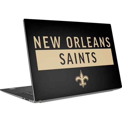 NFL New Orleans Saints Black Performance Series Dell XPS Skin