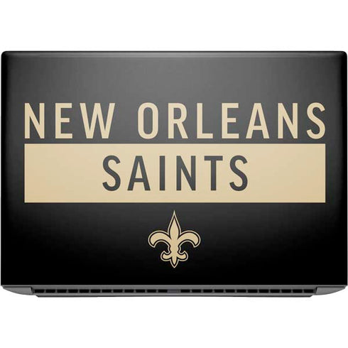 NFL New Orleans Saints Black Performance Series HP ZBook Fury 16 G10 Skin