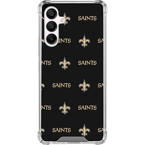NFL New Orleans Saints Blitz Series Galaxy A16 5G Clear Case