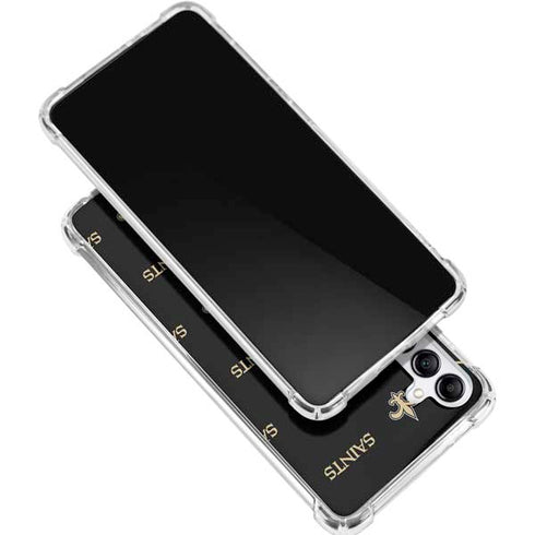 NFL New Orleans Saints Blitz Series Galaxy A16 5G Clear Case