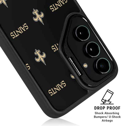 NFL New Orleans Saints Blitz Series Galaxy S24 FE Kickstand Case