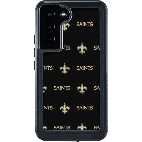 NFL New Orleans Saints Blitz Series Galaxy S24 Plus Waterproof Case