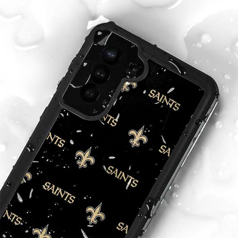 NFL New Orleans Saints Blitz Series Galaxy S24 Plus Waterproof Case
