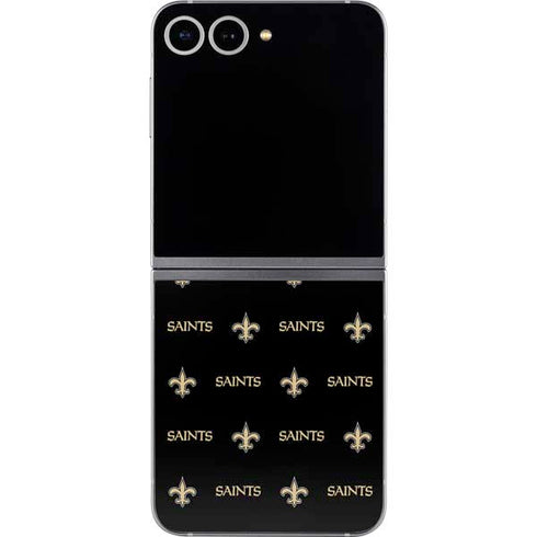 NFL New Orleans Saints Blitz Series Galaxy Z Flip6 Skin