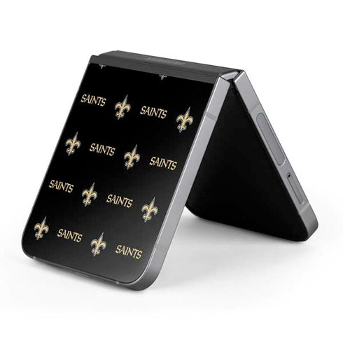 NFL New Orleans Saints Blitz Series Galaxy Z Flip6 Skin