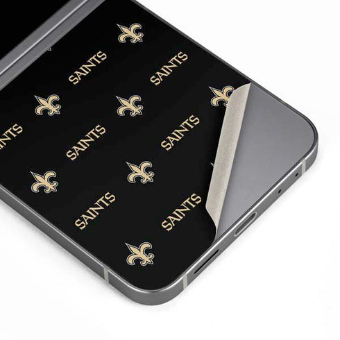 NFL New Orleans Saints Blitz Series Galaxy Z Flip6 Skin