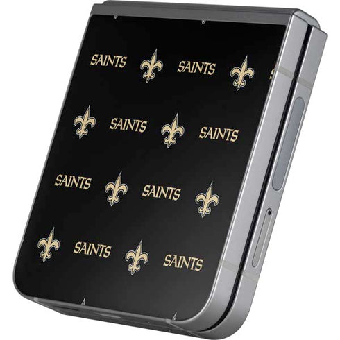 NFL New Orleans Saints Blitz Series Galaxy Z Flip6 Skin