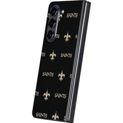 NFL New Orleans Saints Blitz Series Galaxy Z Fold5 5G Skin