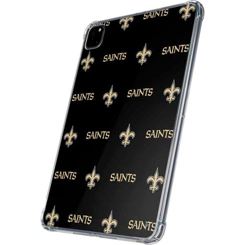 NFL New Orleans Saints Blitz Series iPad Pro 11in (2024) Clear Case