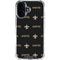 NFL New Orleans Saints Blitz Series iPhone 16 Clear Case