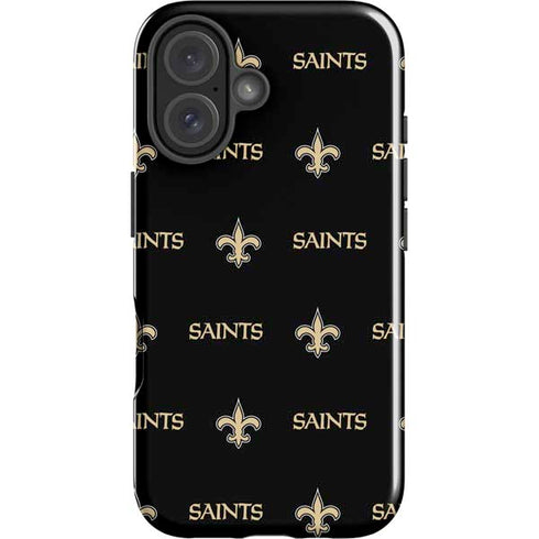 NFL New Orleans Saints Blitz Series iPhone 16 Impact Case