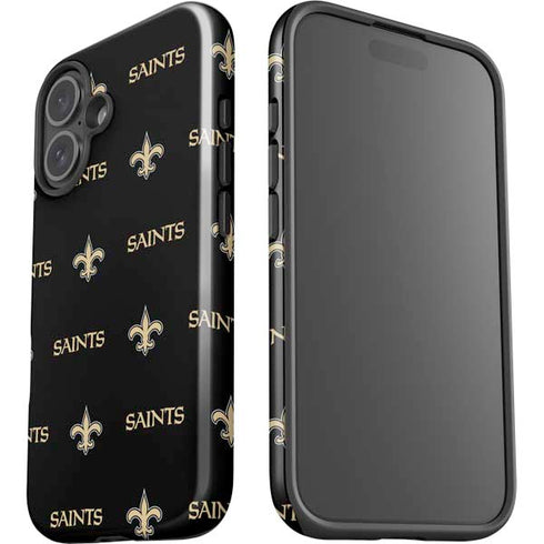 NFL New Orleans Saints Blitz Series iPhone 16 Impact Case