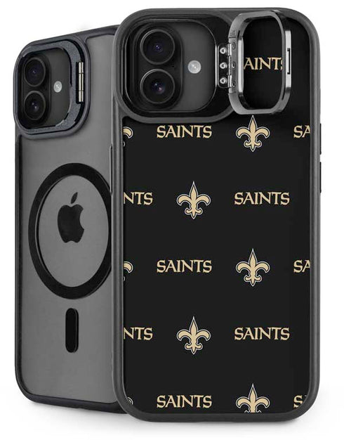 NFL New Orleans Saints Blitz Series iPhone 16 Kickstand Case