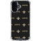 NFL New Orleans Saints Blitz Series iPhone 16 Plus Clear Case