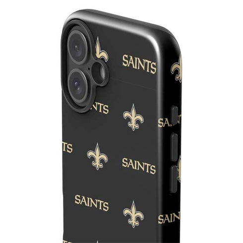 NFL New Orleans Saints Blitz Series iPhone 16 Plus Impact Case